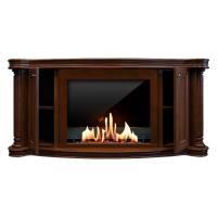 Биокамин в портале SteelHeat Bethoven, стекло, стемалит SteelHeat