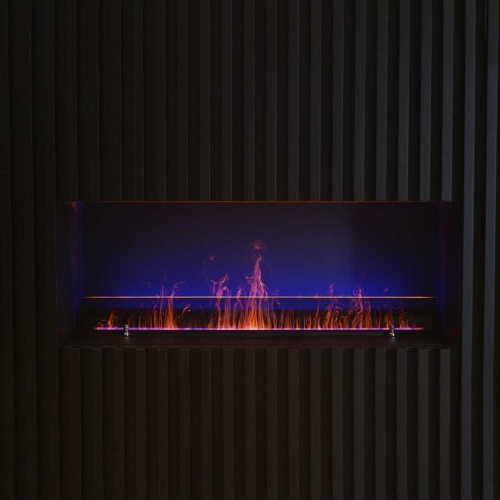 Электроочаг Schönes Feuer 3D FireLine 1200 Blue (с эффектом cинего пламени) в Липецке