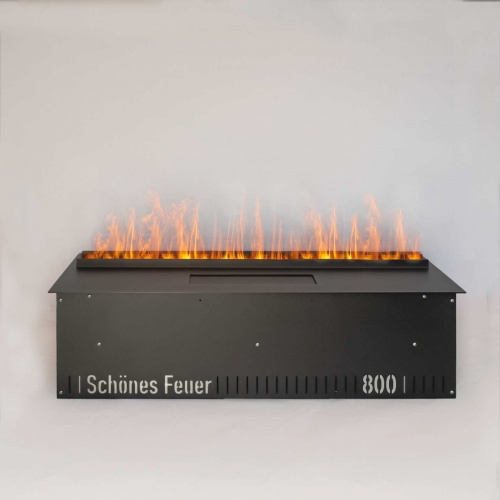 Электроочаг Schönes Feuer 3D FireLine 800 Pro со стальной крышкой в Липецке