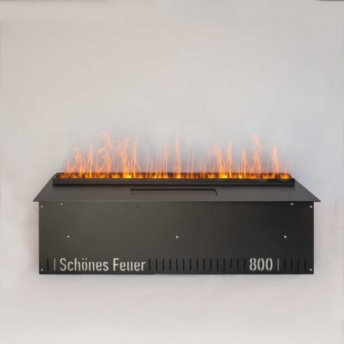 Электроочаг Schönes Feuer 3D FireLine 800 со стальной крышкой в Липецке